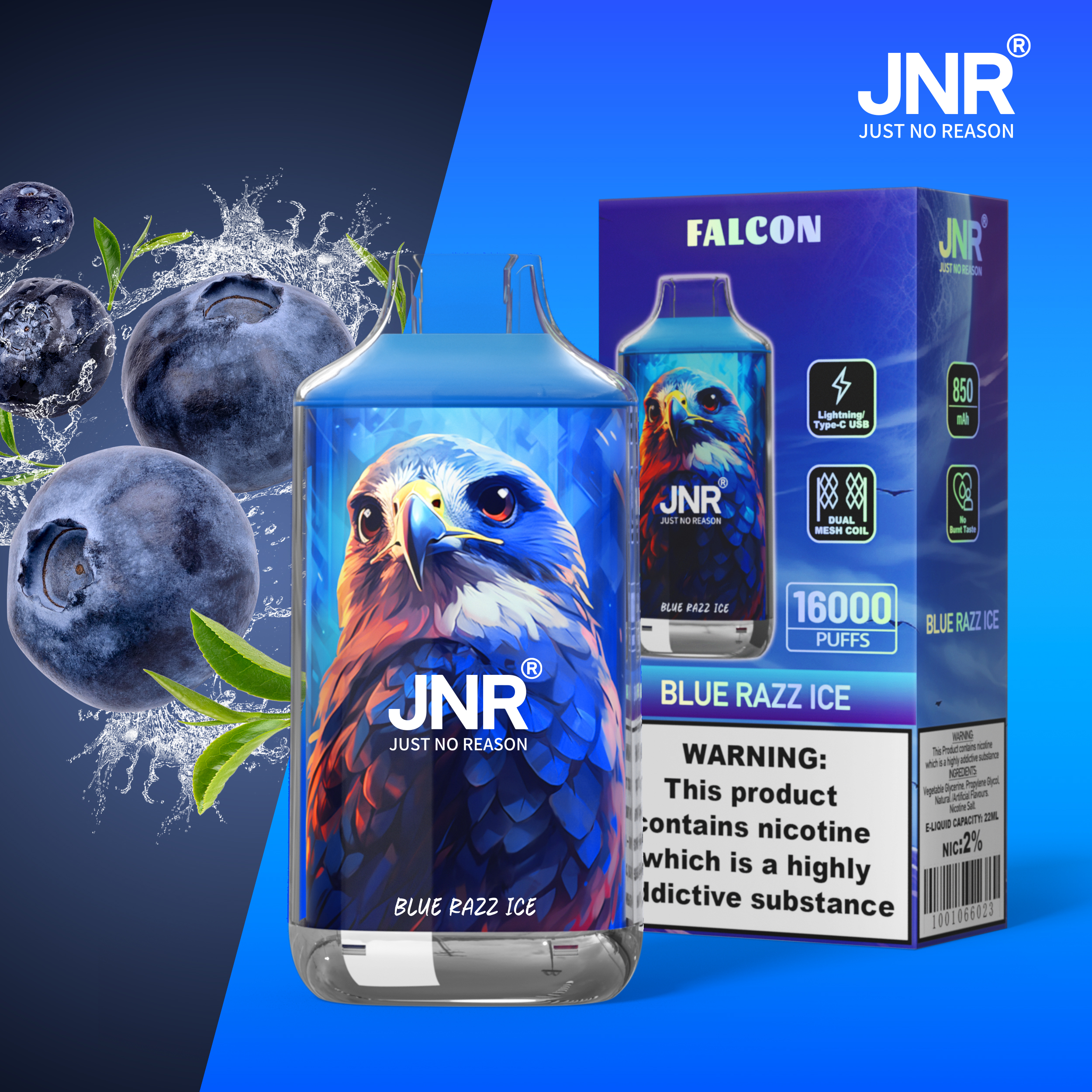JNR FALON 16000 16K Puffs Original Edition Disposable Vape - Image 63