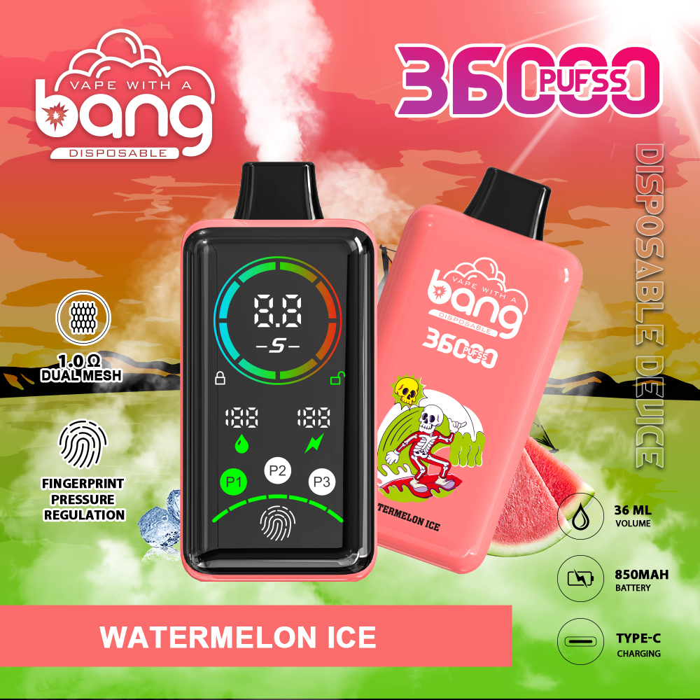 Bang 36000 Power Advanced Fingerprint Power Regulation 36K Puffs Disposable Vape - Image 3