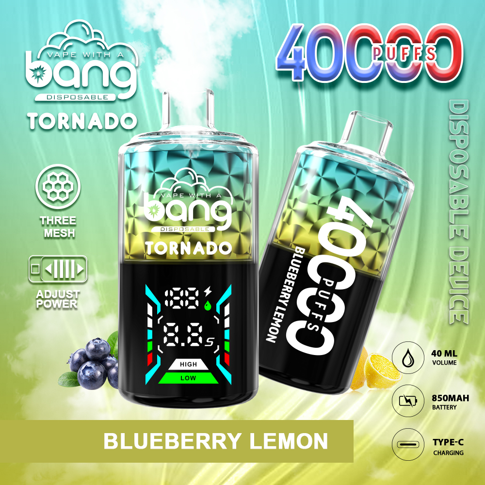 Bang Tornado 40000 40K Puffs Large Smoke LED Display Disposable Vape - Image 21