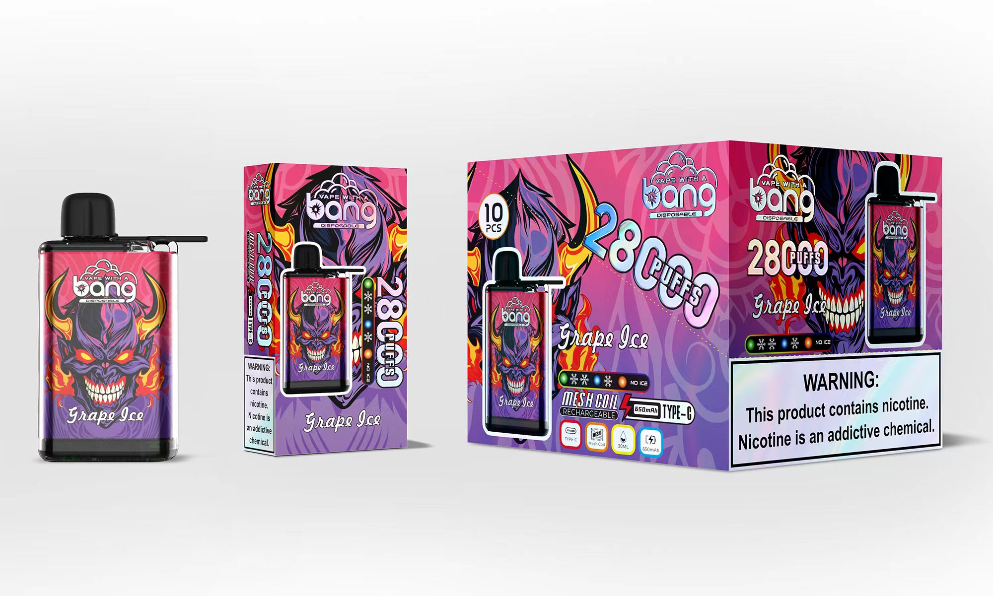 Bang 28000 28K Puffs Original Adjustable Ice level Disposable Vape Pen - Image 19