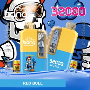 Bang 32000 Puffs Disposable Vape 32ml 0-5% Nicotine Smart Screen Display
