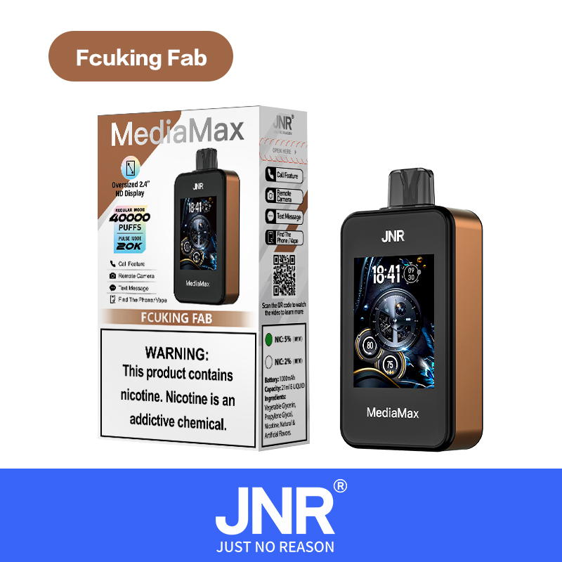 JNR Media Max 40000 40K Puffs Original Intelligent Disposable Vape - Image 19