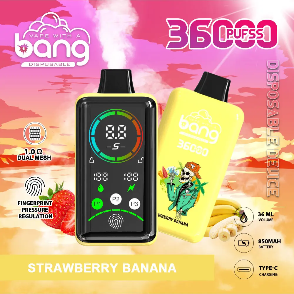 Bang 36000 Power Advanced Fingerprint Power Regulation 36K Puffs Disposable Vape - Image 14
