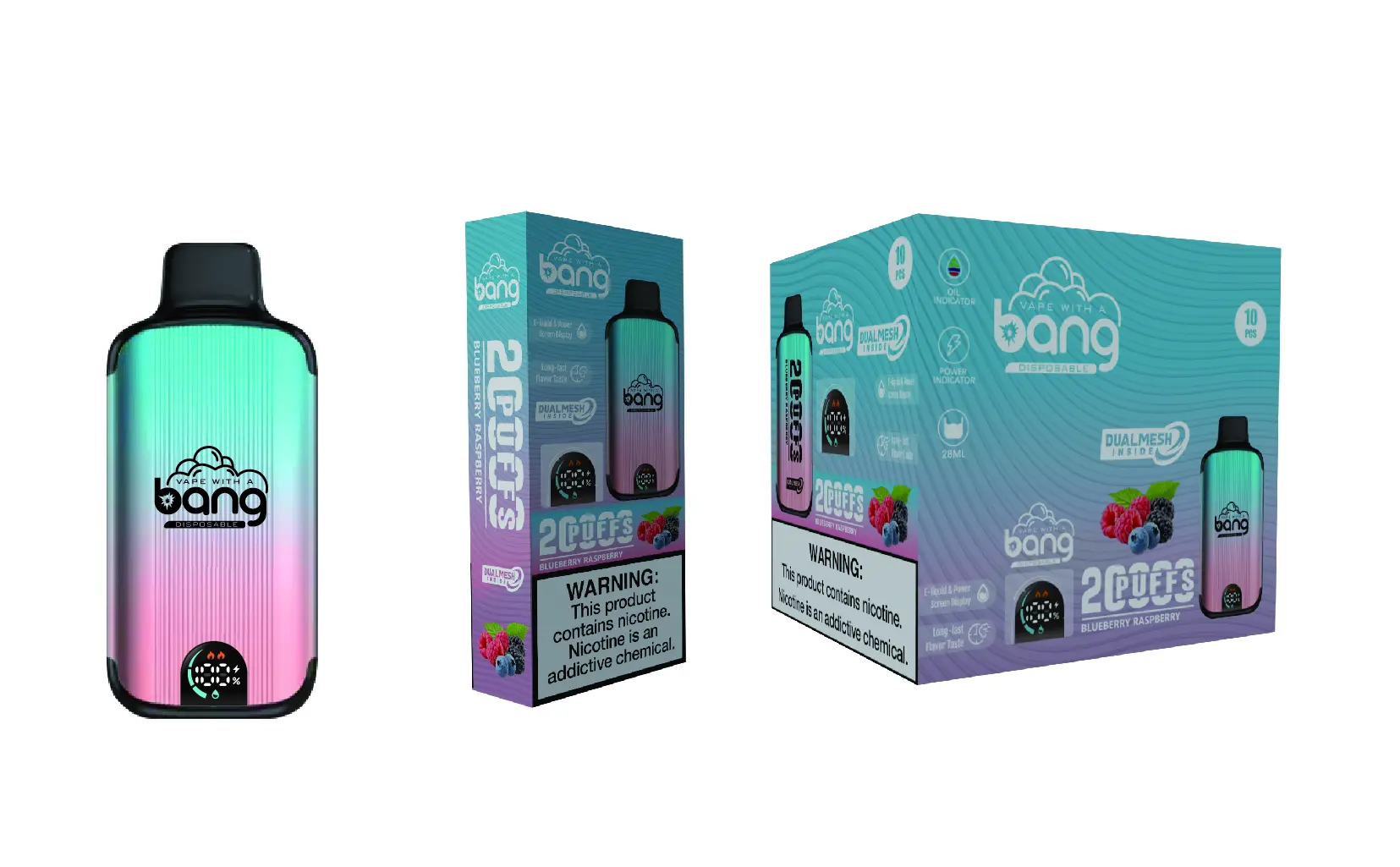 Bang 20000 Puffs New Product LED Display Disposable Vape - Image 18
