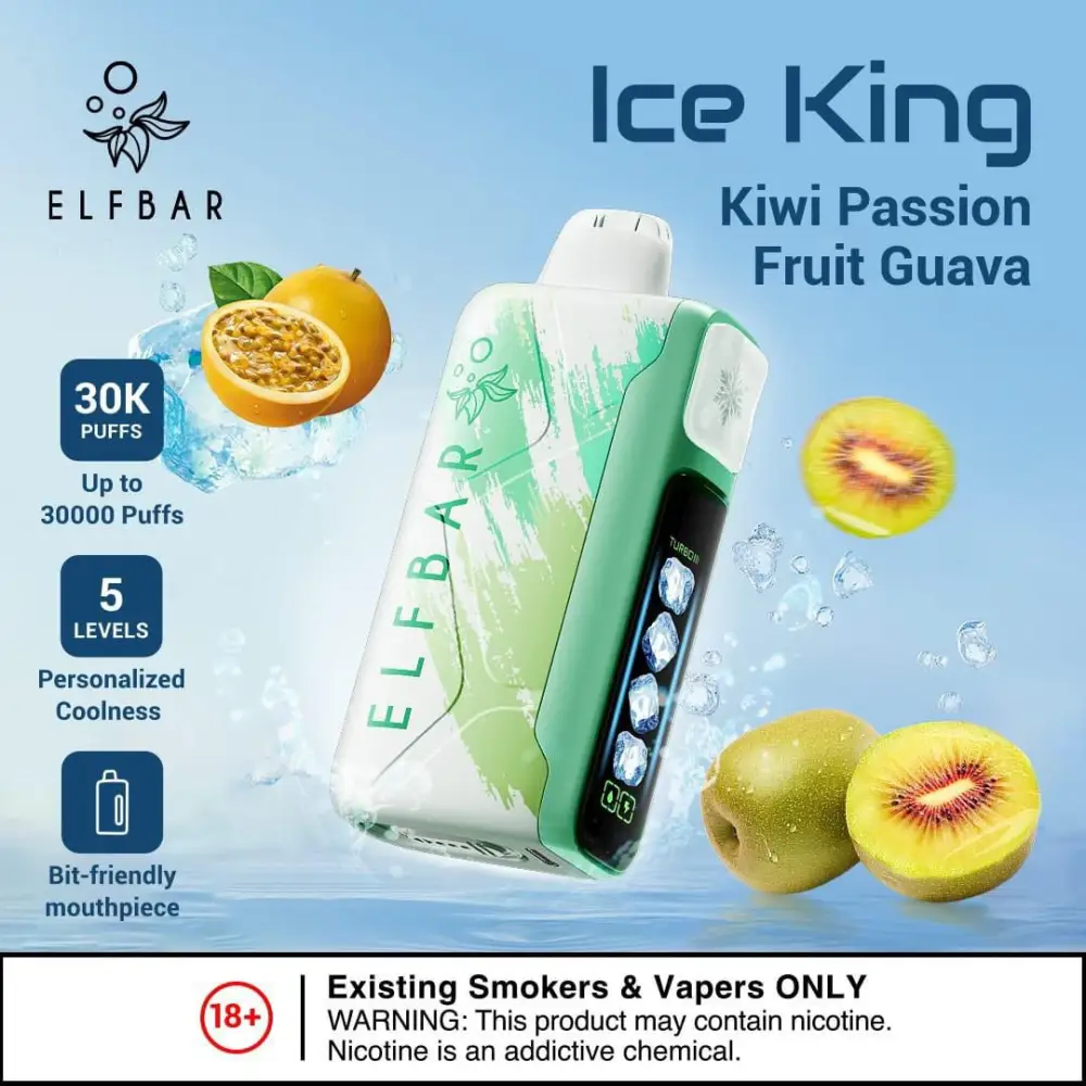 ELFBAR ICE KING 30000 PUFFS DISPOSABLE VAPE - Image 8