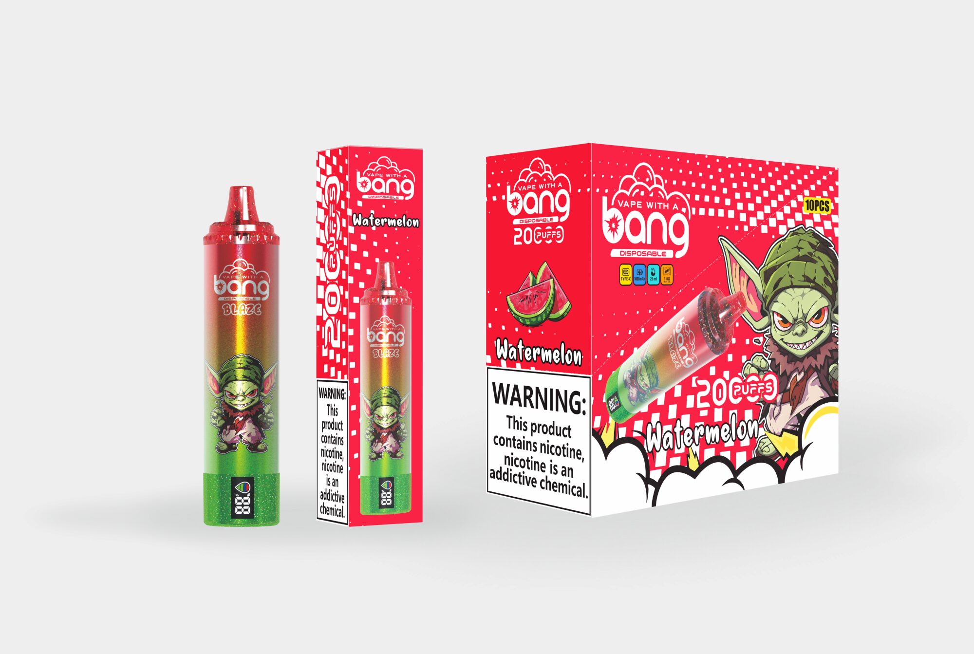 Bang Tornado 20000 20K Puffs Original LED Display Edition Disposable Vape Pen - Image 5