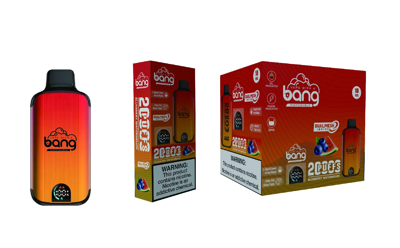 Bang 20000 Puffs New Product LED Display Disposable Vape - Image 34