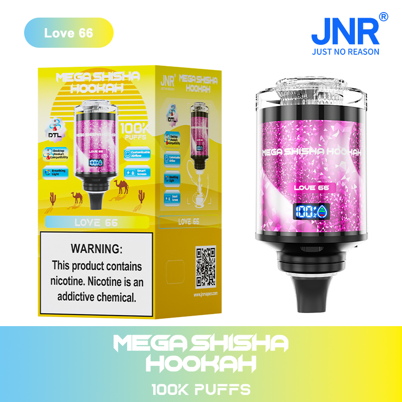 JNR Mega Shisha Hookah 100000 100K Puffs Large Capacity LED Display Disposable Vape - Image 19