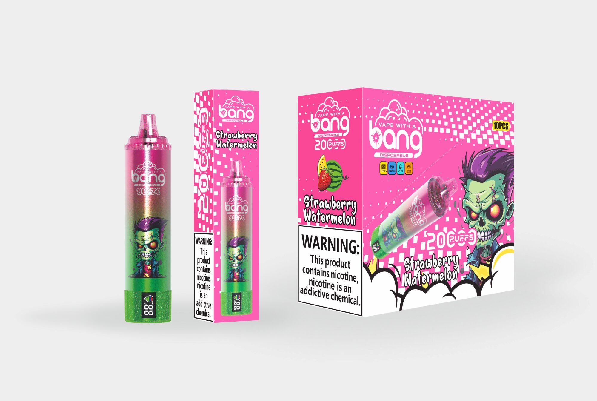 Bang Tornado 20000 20K Puffs Original LED Display Edition Disposable Vape Pen - Image 9