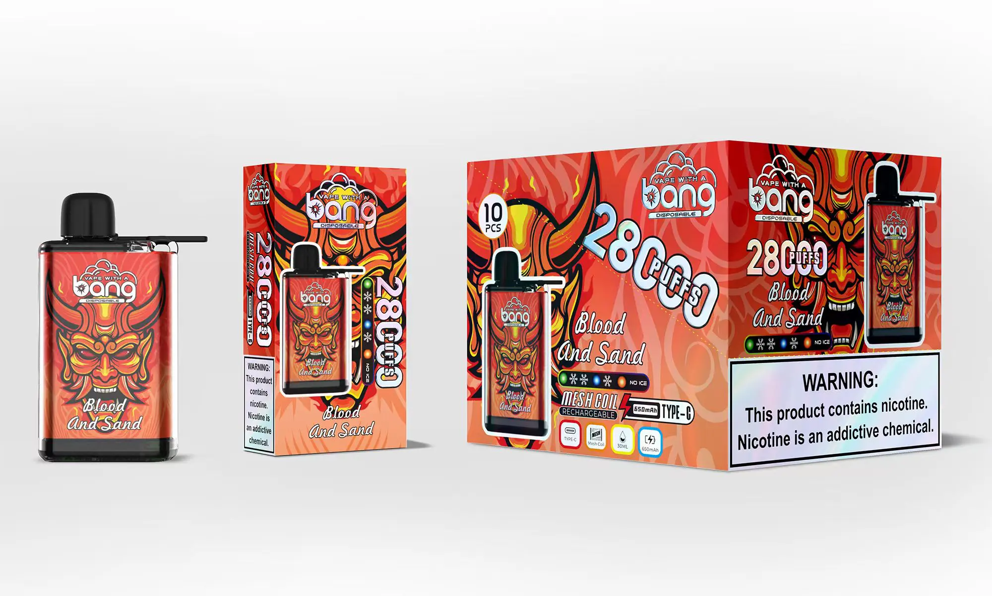 Bang 28000 28K Puffs Original Adjustable Ice level Disposable Vape Pen - Image 26