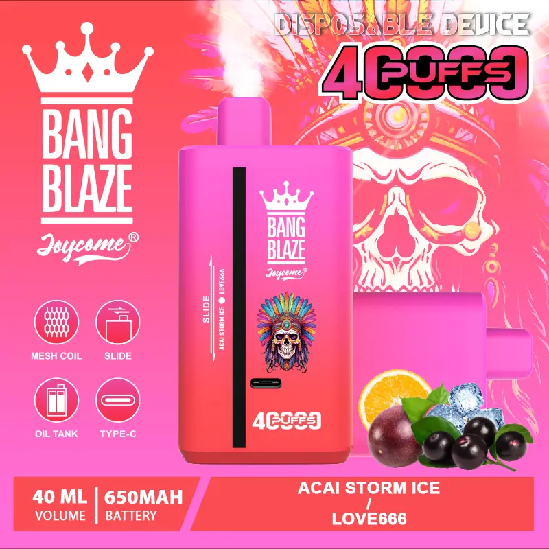 Bang Blaze 40000 40K Puffs 2% 3% 5% Nicotine Double Taste Disposable Vape - Image 40