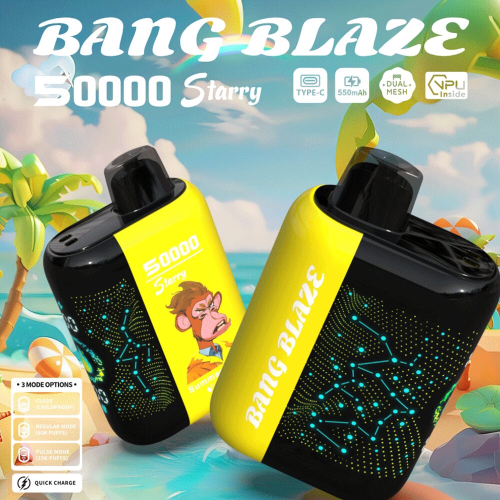 Bang Blaze Starry 50000 50K Puffs Hottest LED Display Disposable Vape - Image 9