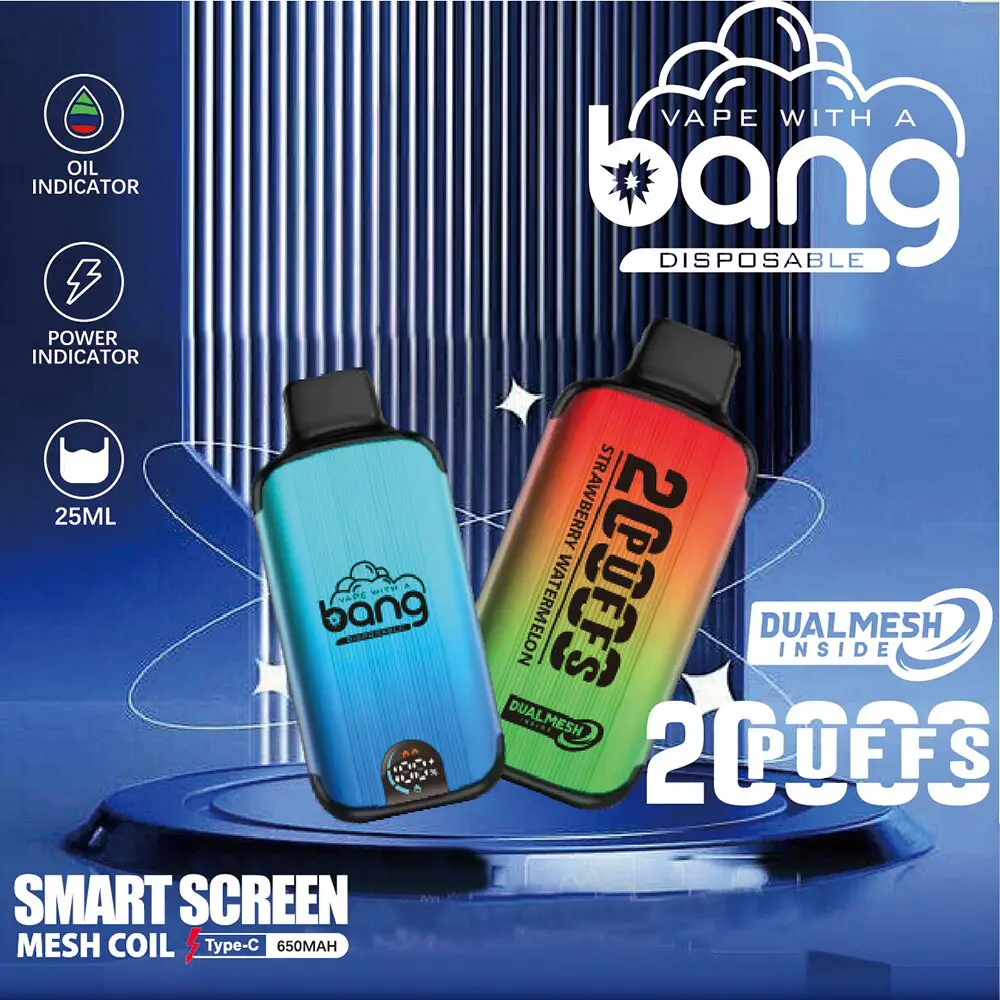 Bang 20000 Puffs New Product LED Display Disposable Vape - Image 2