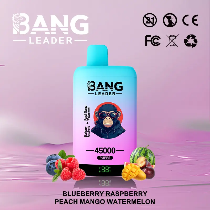 Bang Leader 45000 45K Puffs 2% 3% 5% Nicotine Double Taste LED Display Disposable Vape - Image 24