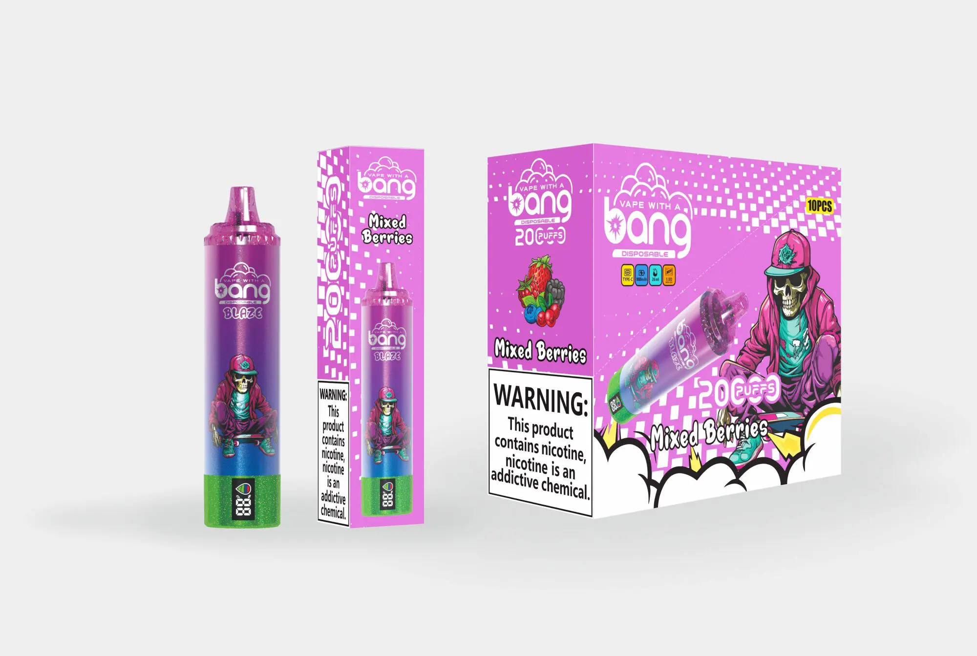 Bang Tornado 20000 20K Puffs Original LED Display Edition Disposable Vape Pen - Image 16