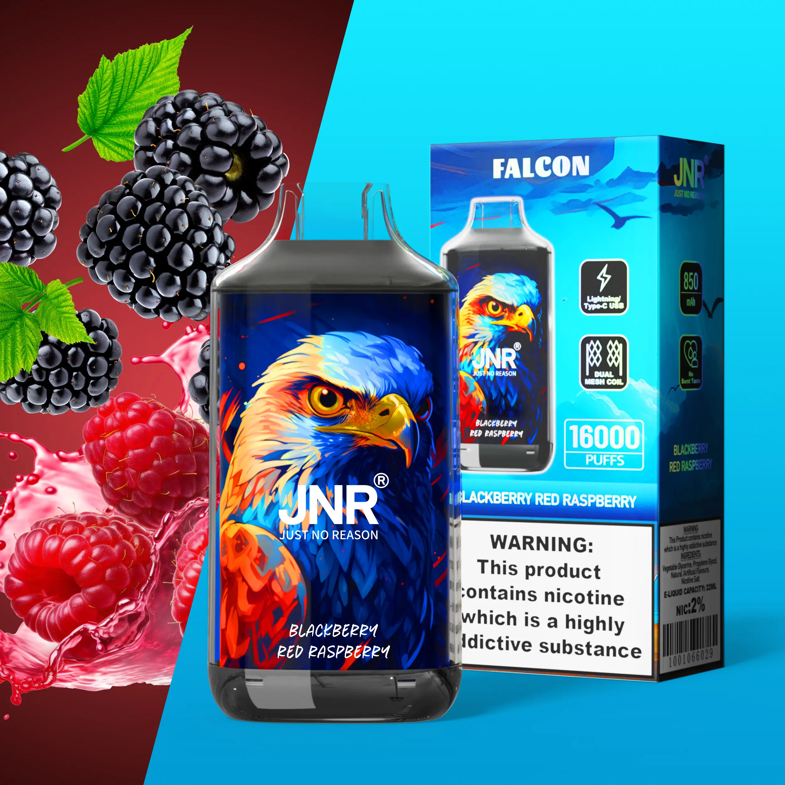 JNR FALON 16000 16K Puffs Original Edition Disposable Vape - Image 66