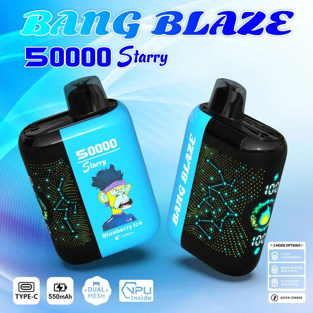 Bang Blaze Starry 50000 50K Puffs Hottest LED Display Disposable Vape - Image 28