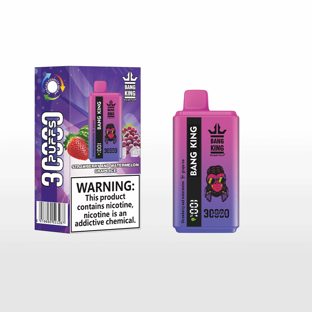Bang 30000 30k Puffs 0% 2% 3% 5% Nicotine Double Taste LCD Display Disposable Vape - Image 14