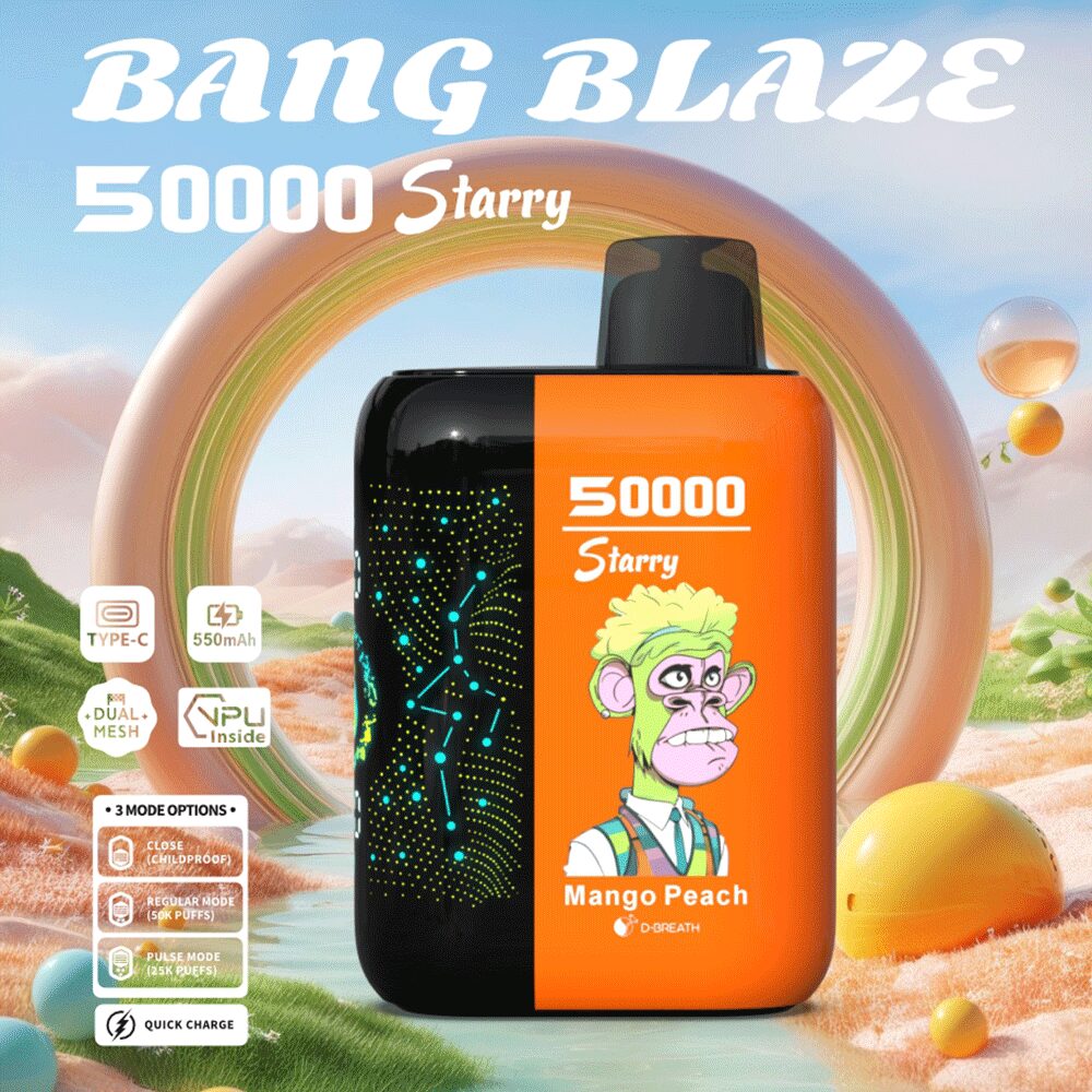 Bang Blaze Starry 50000 50K Puffs Hottest LED Display Disposable Vape - Image 19