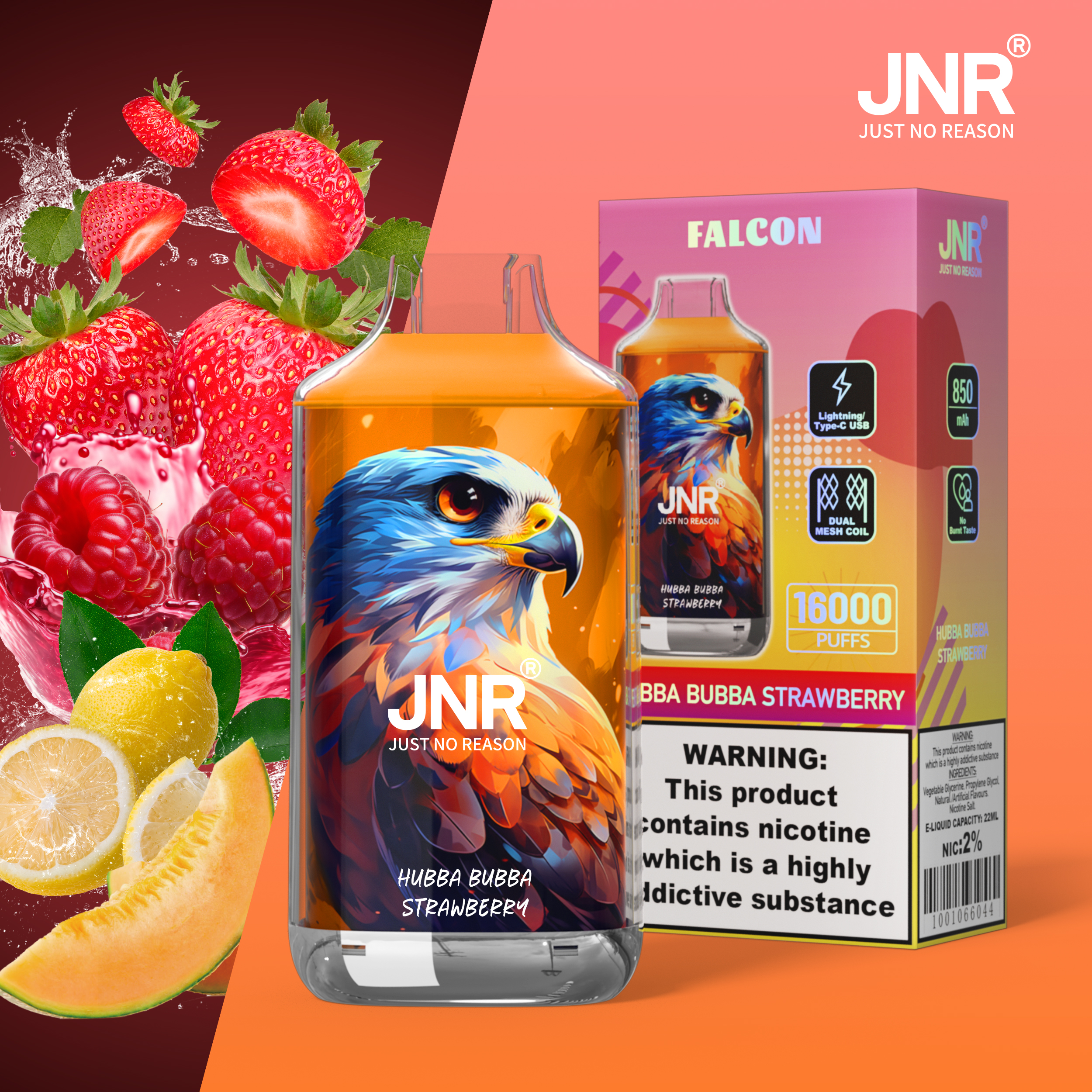 JNR FALON 16000 16K Puffs Original Edition Disposable Vape - Image 41