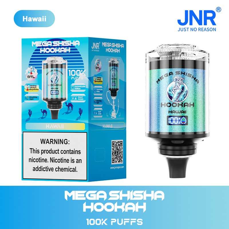 JNR Mega Shisha Hookah 100000 100K Puffs Large Capacity LED Display Disposable Vape - Image 25