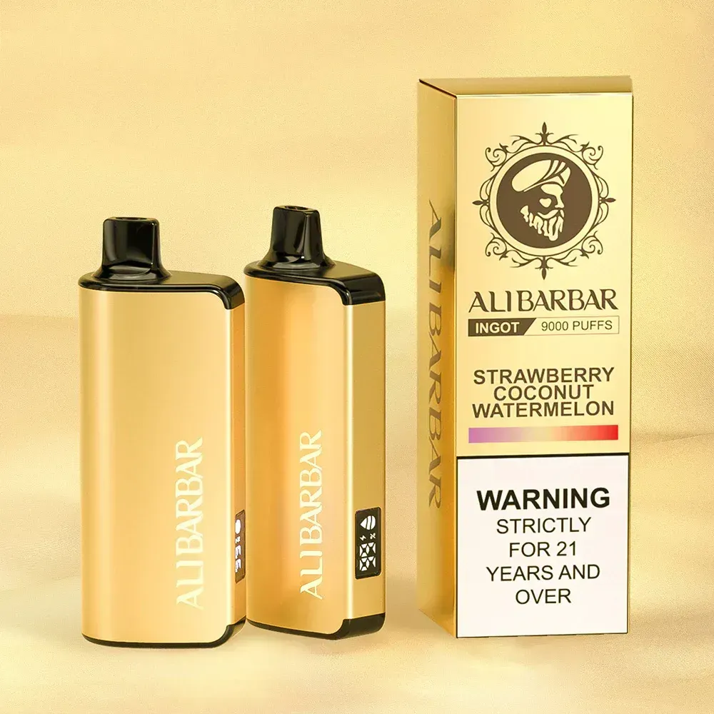 Fast Australia-Wide Delivery ๐ 2-Pack Alibarbar Ingot 9000 Puffs Vapes โ Premium Flavour, Unmatched Value! ๐จ