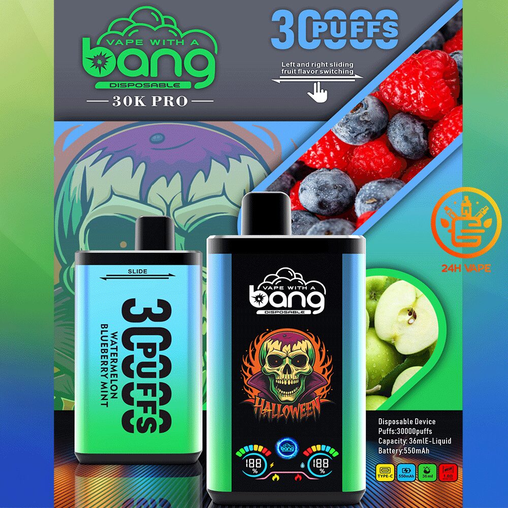 Bang 30K PRO 30000 Puffs Newest Dual Flavor LED Disposable Vape - Image 6