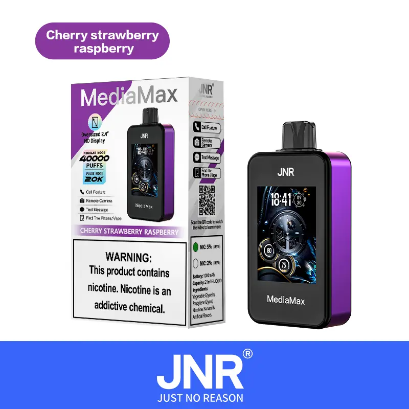 JNR Media Max 40000 40K Puffs Original Intelligent Disposable Vape - Image 22