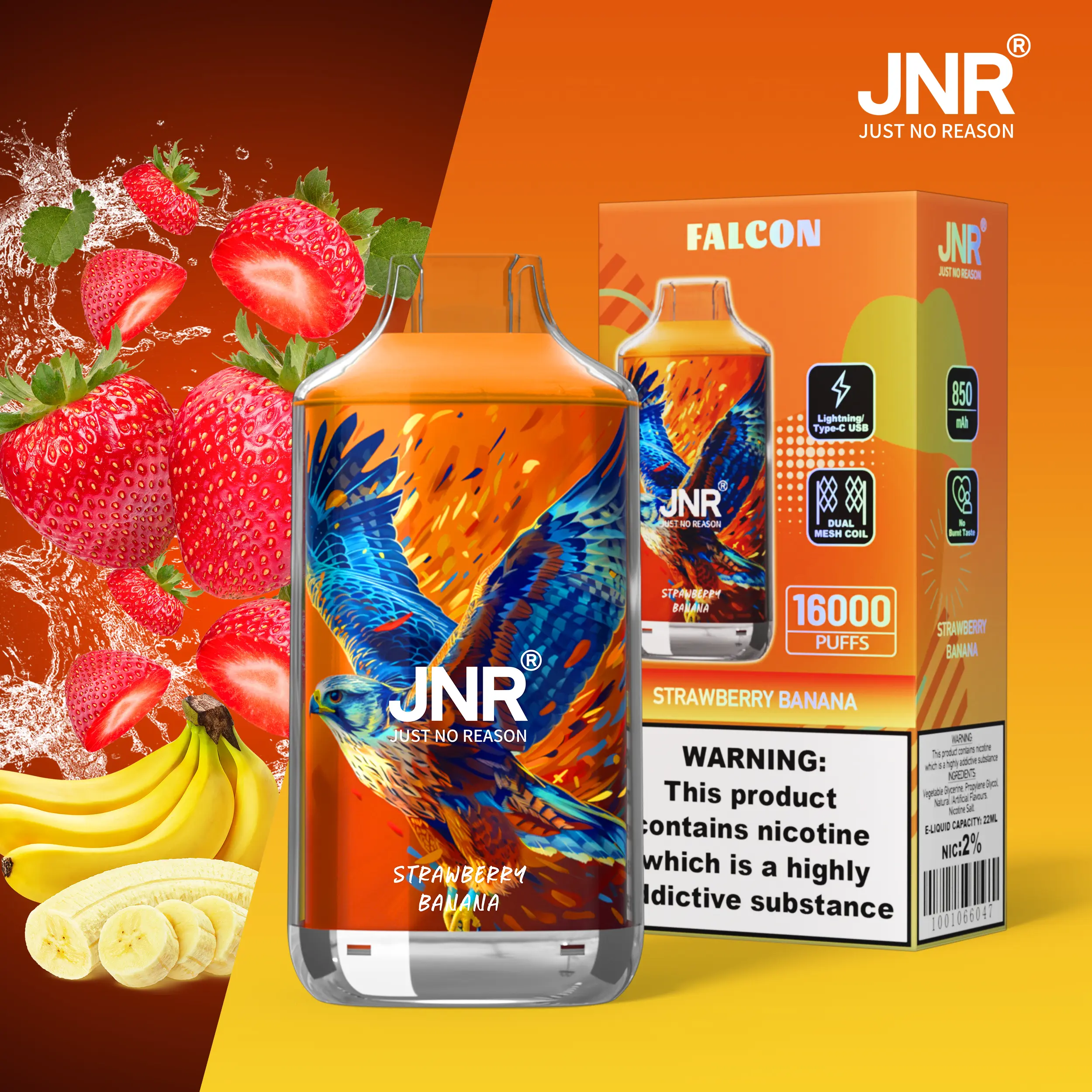 JNR FALON 16000 16K Puffs Original Edition Disposable Vape - Image 22