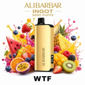 WTF (Grapefruit) ALIBARBAR Ingot 9000 Puffs