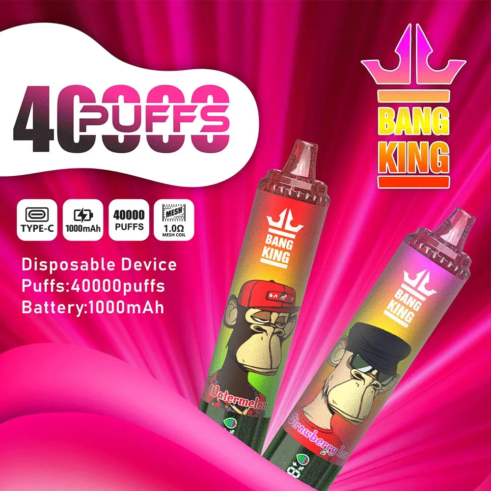 Bang King Tornado 40000 40K Puffs Original LED Display Edition Disposable Vape Pen - Image 2
