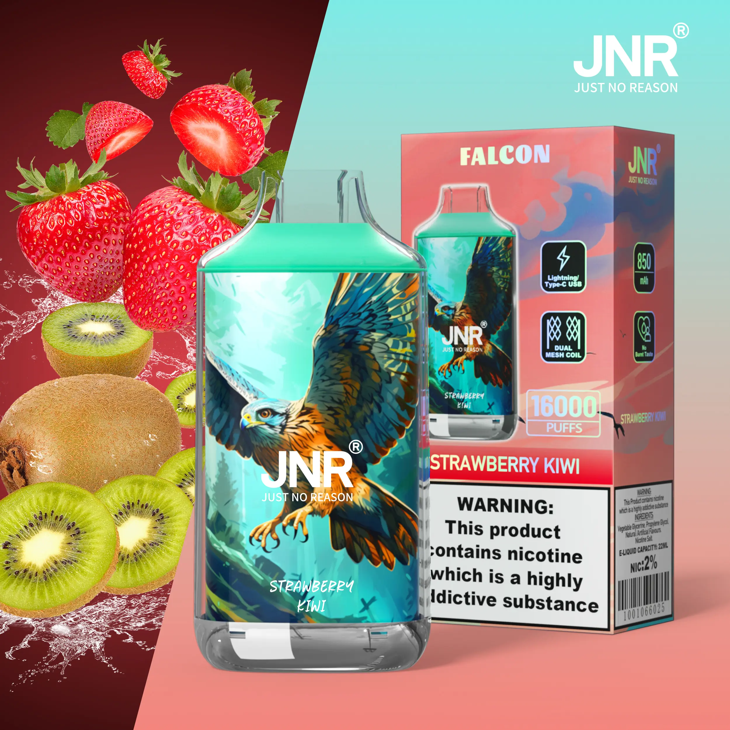 JNR FALON 16000 16K Puffs Original Edition Disposable Vape - Image 18