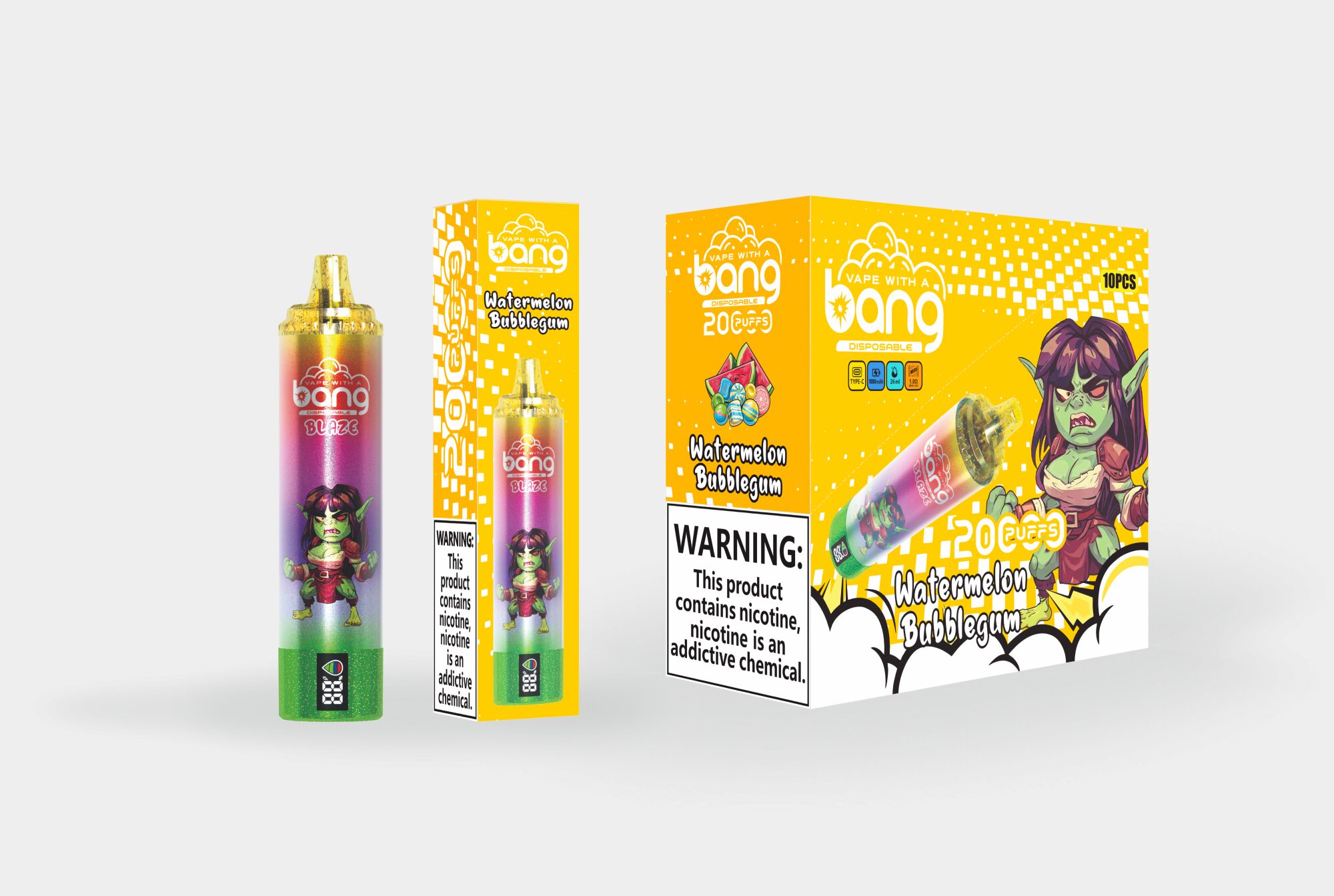 Bang Tornado 20000 20K Puffs Original LED Display Edition Disposable Vape Pen - Image 7