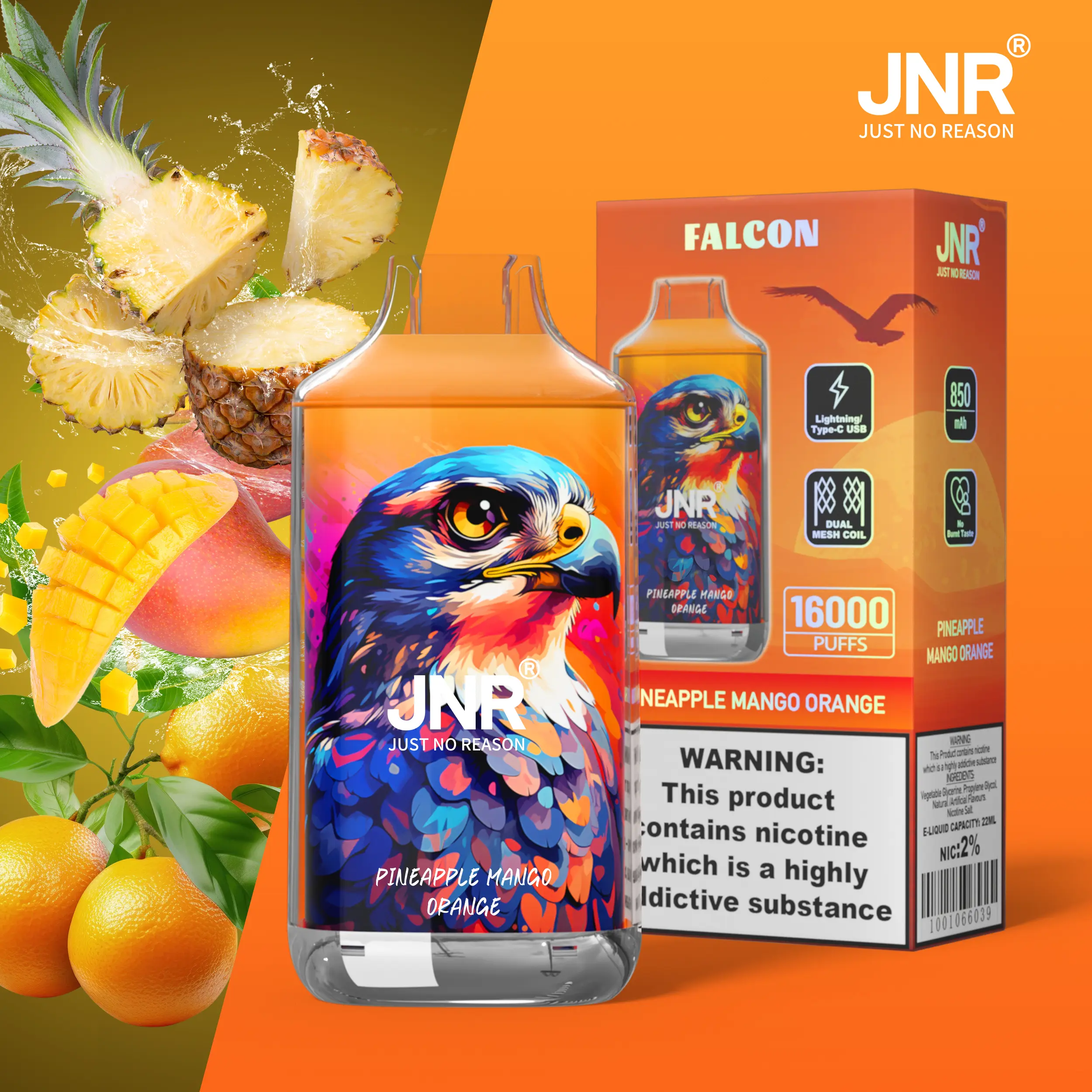 JNR FALON 16000 16K Puffs Original Edition Disposable Vape - Image 28