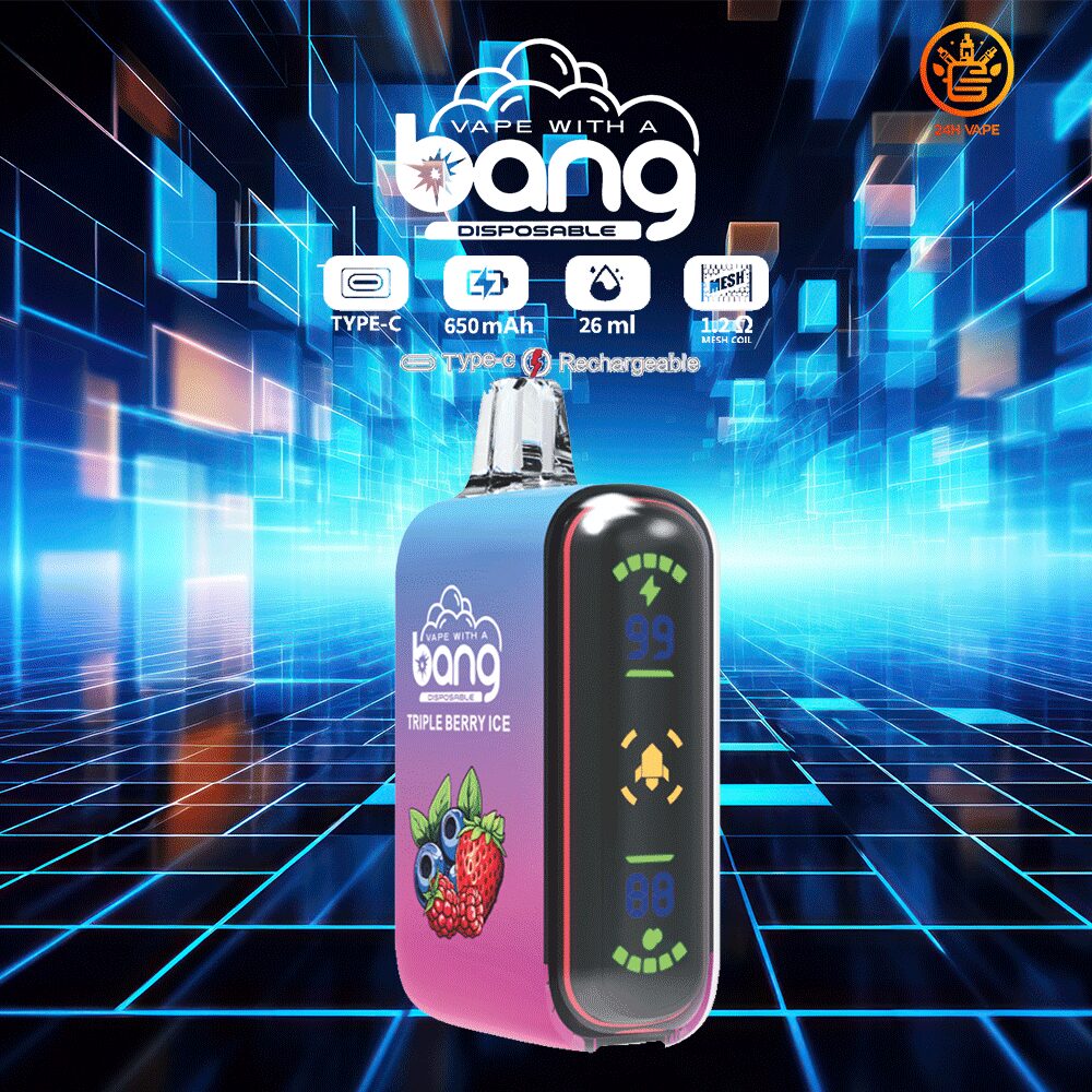 Bang Rocket 18000 Puffs Dual Mesh Disposable Vape Electronic Cigarette Pod - Image 23