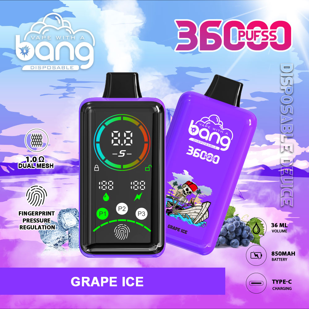 Bang 36000 Power Advanced Fingerprint Power Regulation 36K Puffs Disposable Vape - Image 19