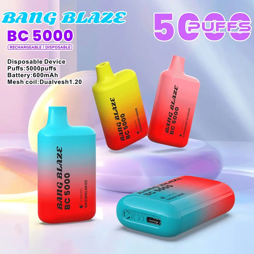 Bang Blaze BC5000 5K Puffs 2% 3% 5% Disposable Vape - Image 2