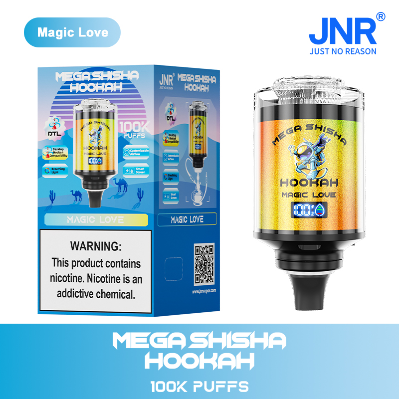 JNR Mega Shisha Hookah 100000 100K Puffs Large Capacity LED Display Disposable Vape - Image 15