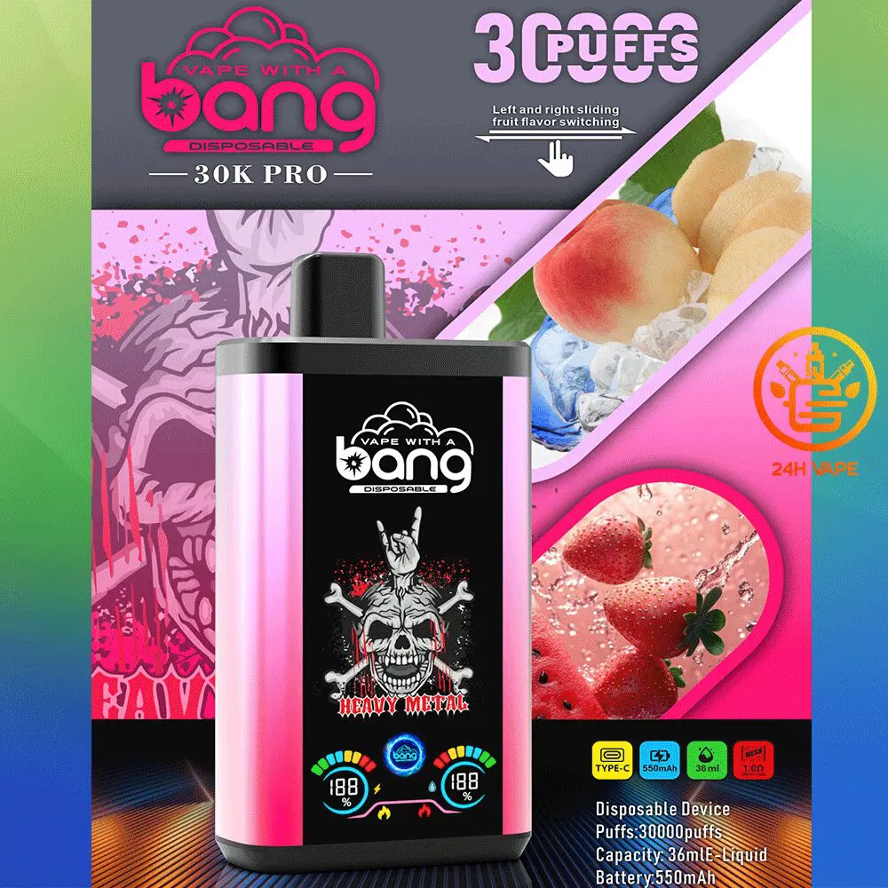 Bang 30K PRO 30000 Puffs Newest Dual Flavor LED Disposable Vape - Image 19