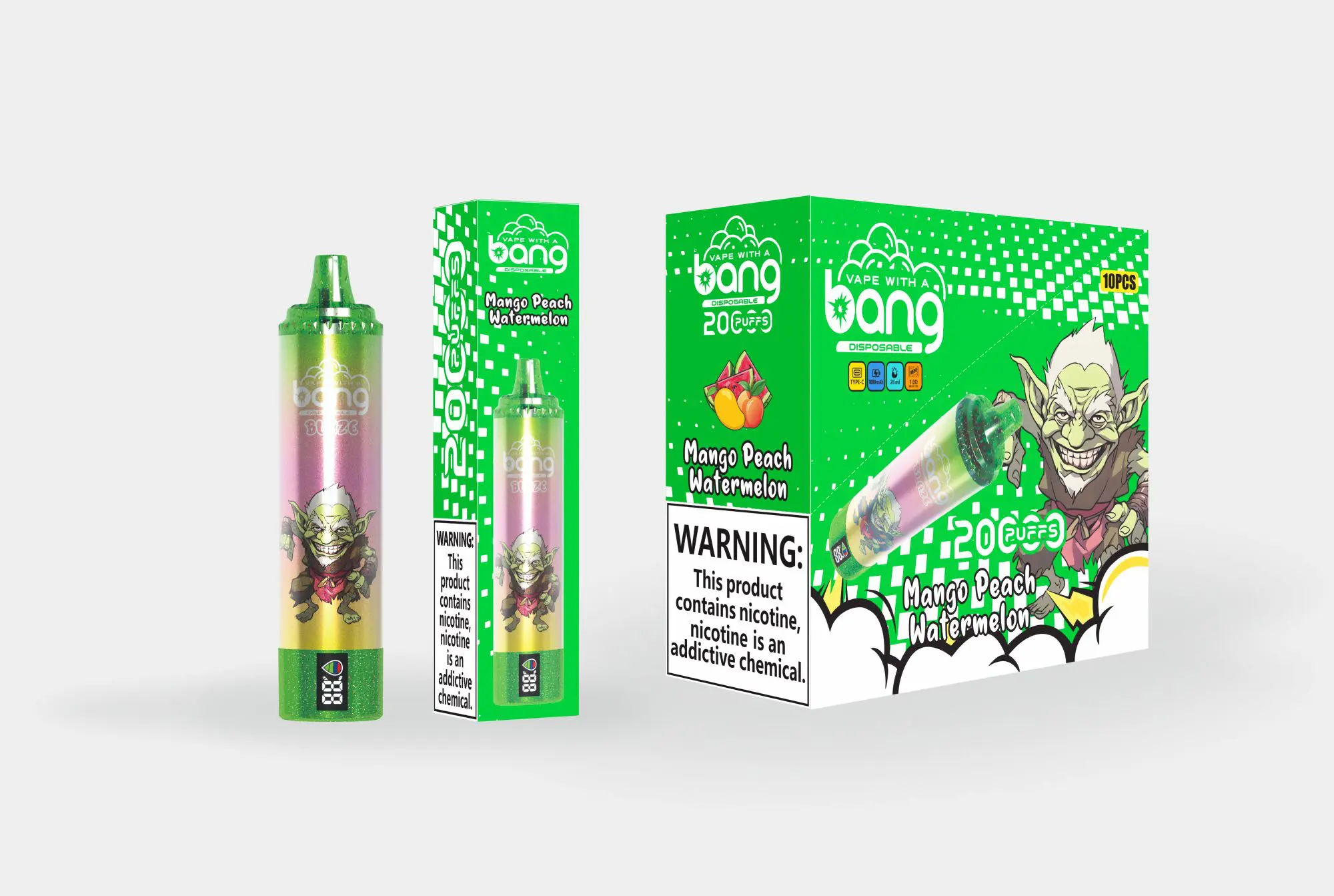 Bang Tornado 20000 20K Puffs Original LED Display Edition Disposable Vape Pen - Image 18