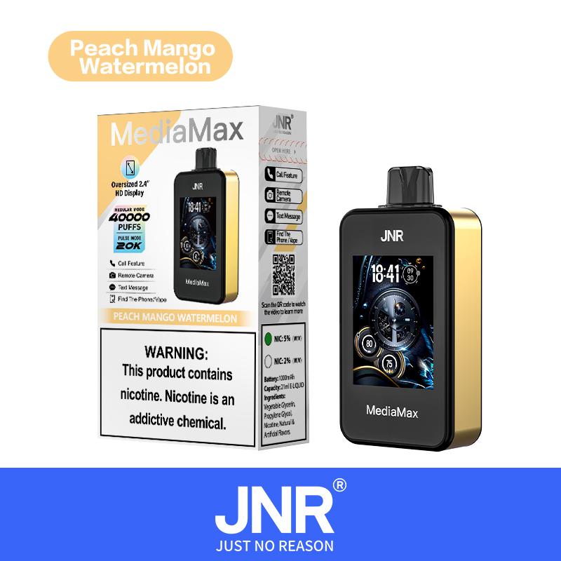 JNR Media Max 40000 40K Puffs Original Intelligent Disposable Vape - Image 15