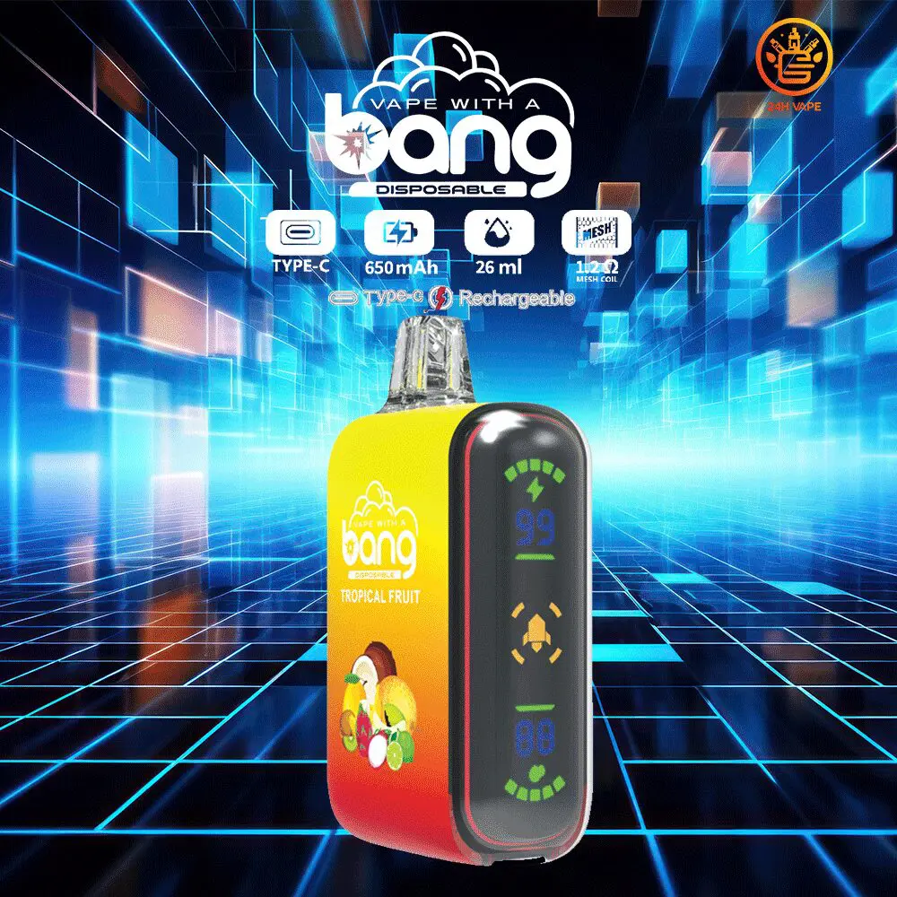 Bang Rocket 18000 Puffs Dual Mesh Disposable Vape Electronic Cigarette Pod - Image 10