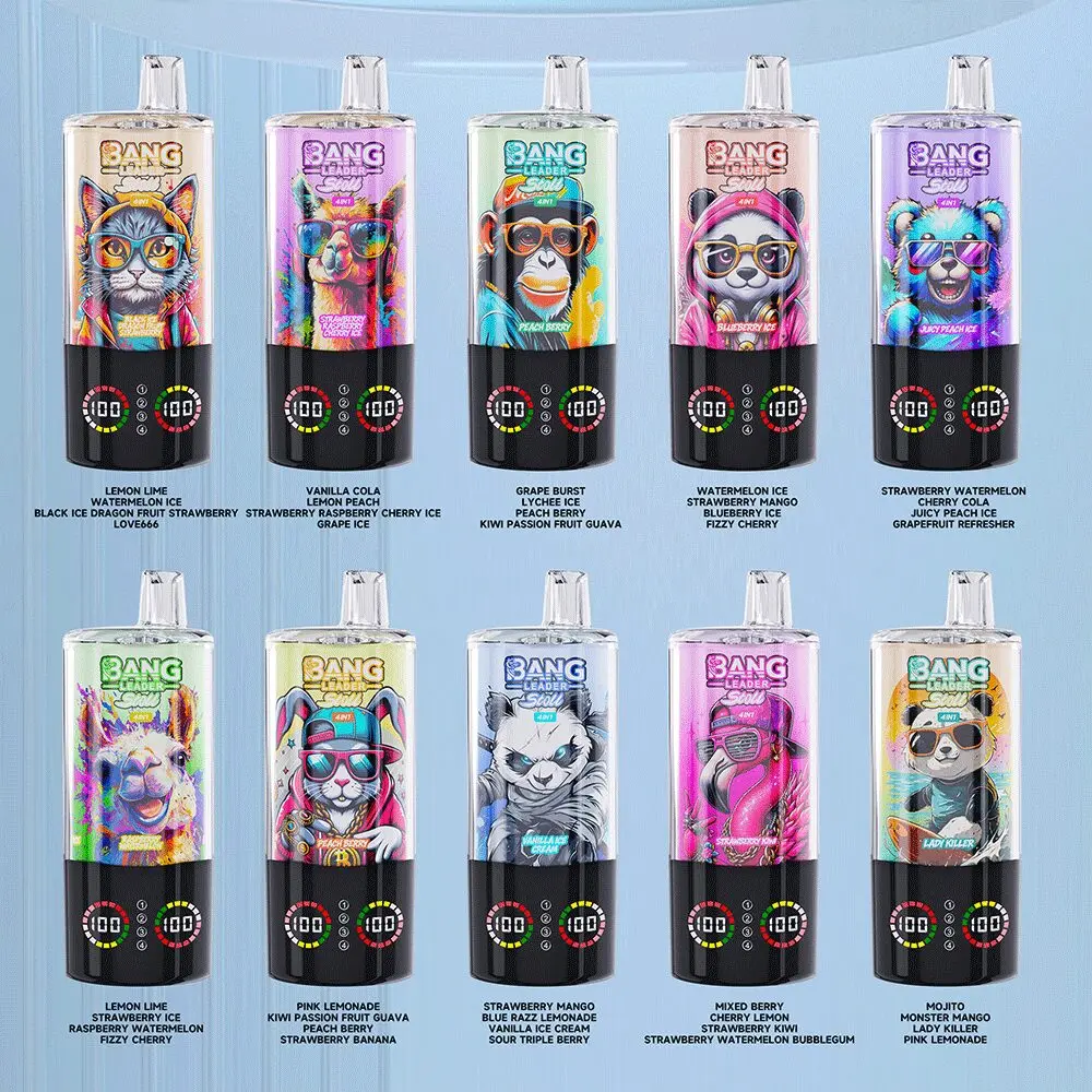 Bang Leader Stoll 100K 100000 Puffs 4 in 1 Flavors & Quad Mesh Coil LED Display Disposable Vape - Image 4