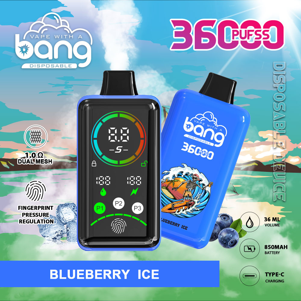 Bang 36000 Power Advanced Fingerprint Power Regulation 36K Puffs Disposable Vape - Image 23