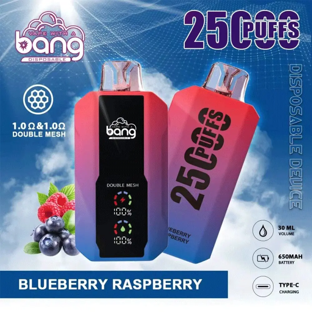 Bang 25000 25k Puffs 0% 2% 3% 5% Nicotine New LED Display Vape Electronic Cigarette Pod - Image 24