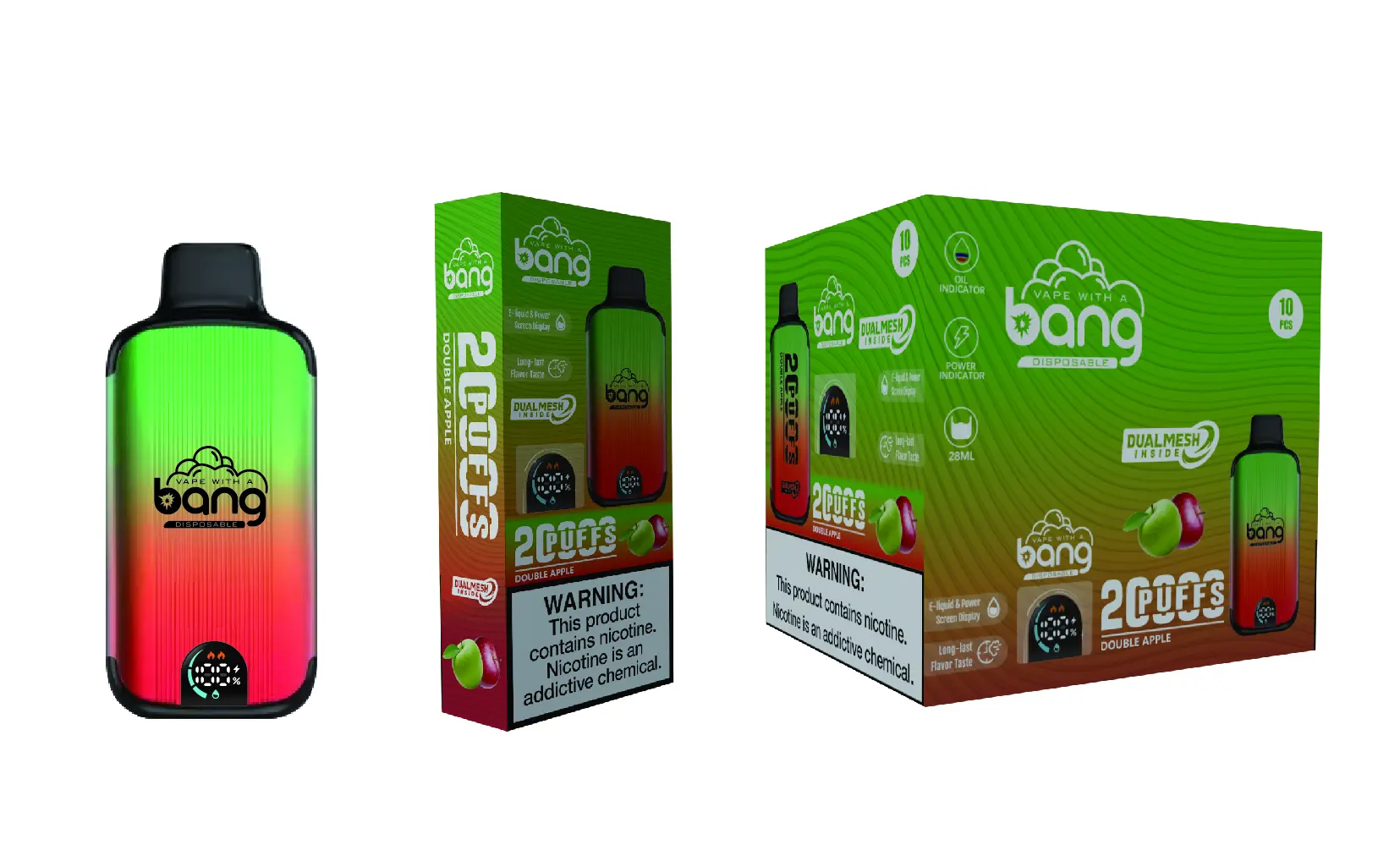 Bang 20000 Puffs New Product LED Display Disposable Vape - Image 22
