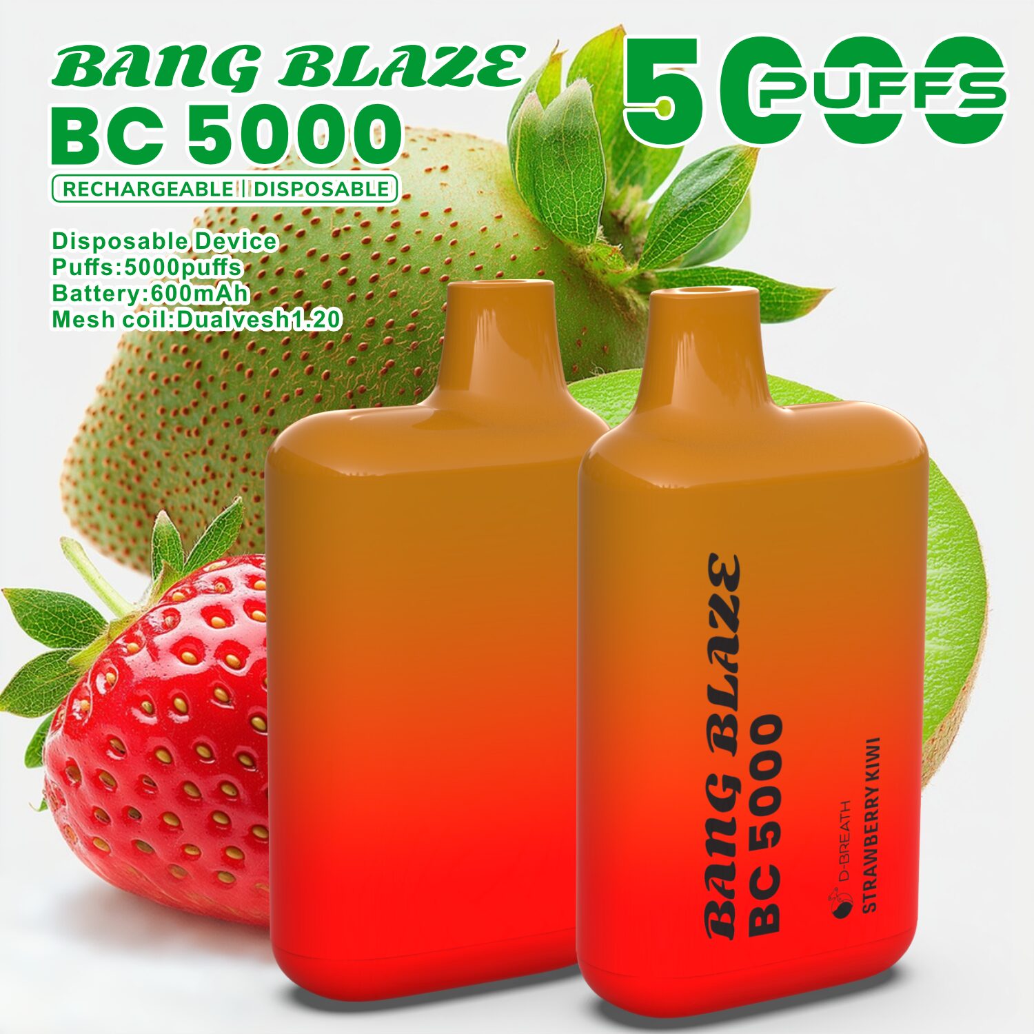 Bang Blaze BC5000 5K Puffs 2% 3% 5% Disposable Vape - Image 15