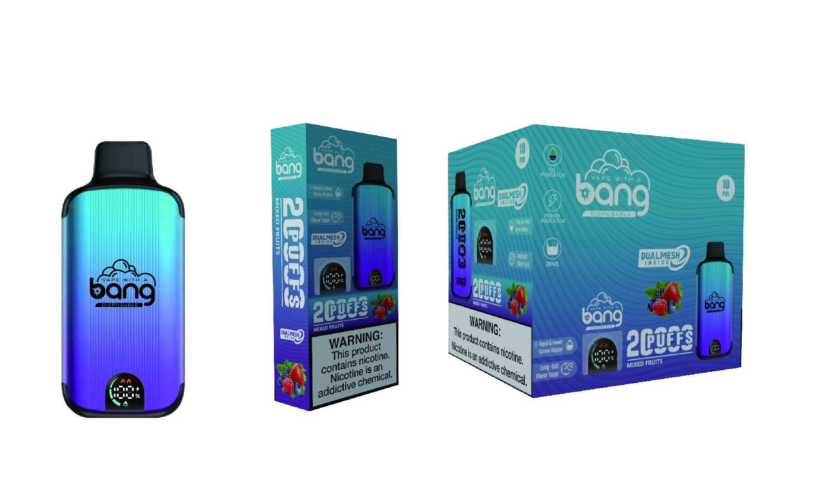 Bang 20000 Puffs New Product LED Display Disposable Vape - Image 27