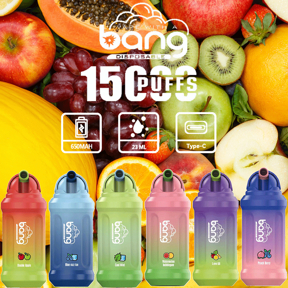 Bang King 15K Disposable Vape – 15,000 Puffs, 22 Flavors, Filp Design, 18mL E-liquid - BangVapes