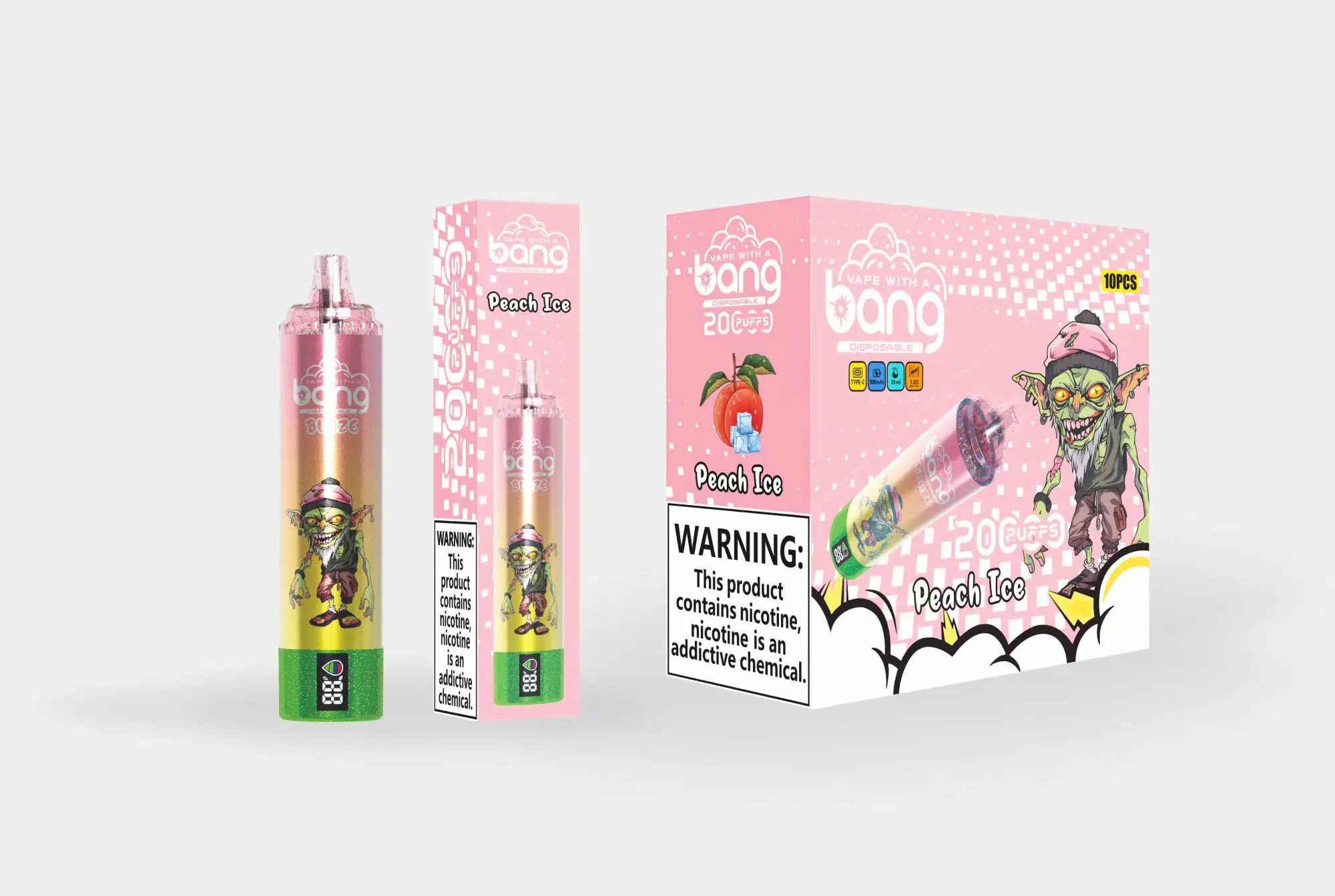 Bang Tornado 20000 20K Puffs Original LED Display Edition Disposable Vape Pen - Image 14